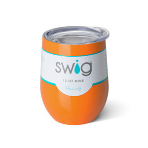 SWiG Double-Walled Vacuum Insulated Wine Tumbler, 12 Ounce, Coral – Dimpz  Bazaar