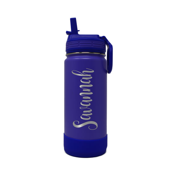 24 Oz. Personalized Thermoflask Water Bottle, Laser Engraved